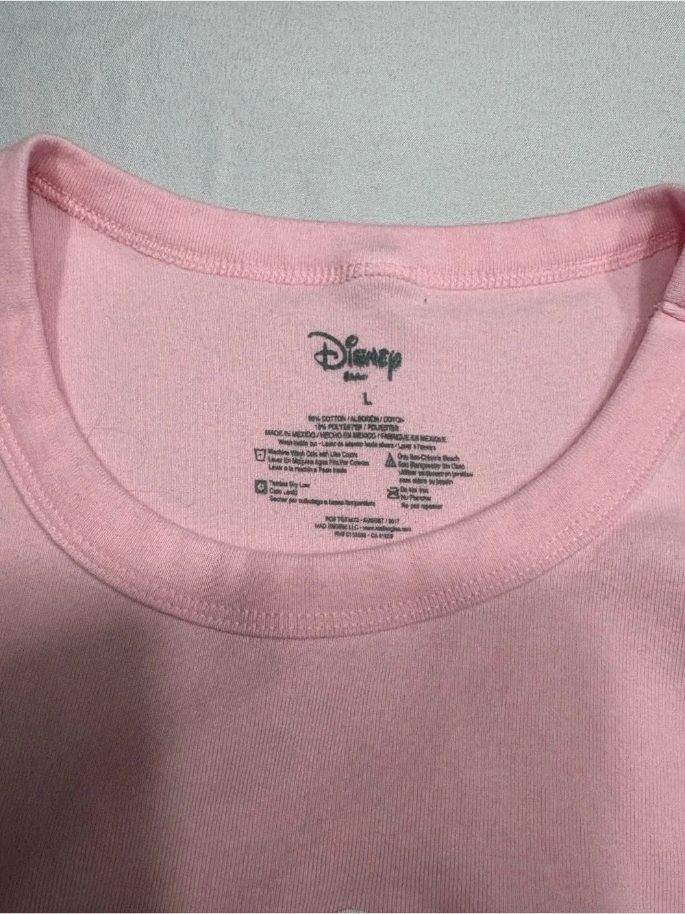 Disney Pink Mickey & Minnie Sitting Graphic Tank Top